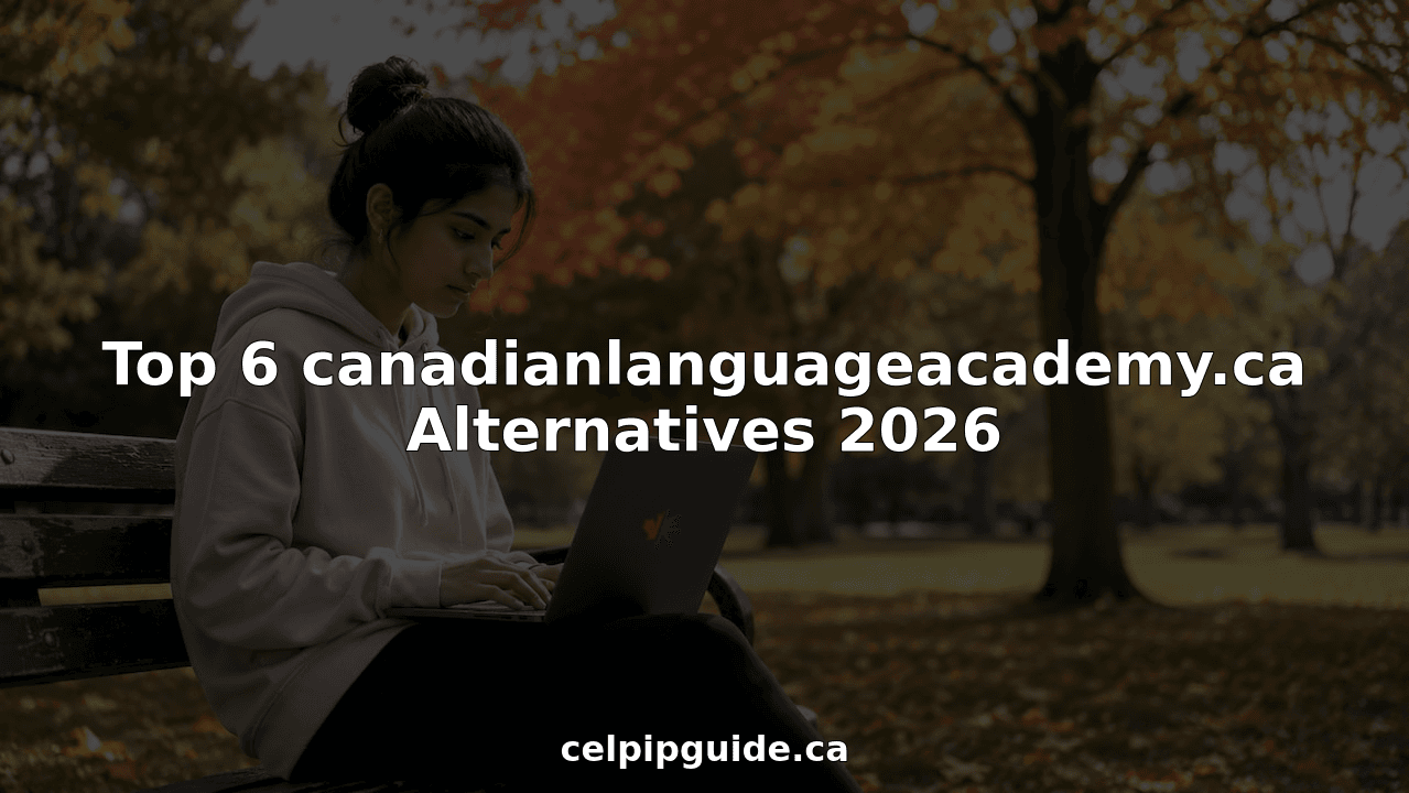 Top 6 canadianlanguageacademy.ca Alternatives 2026