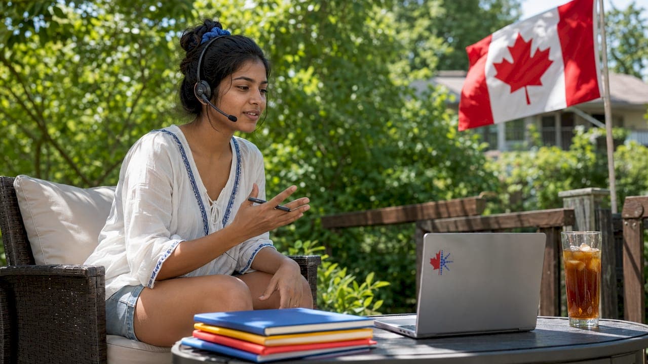 AI feedback for speaking: Canadian citizenship exam guide