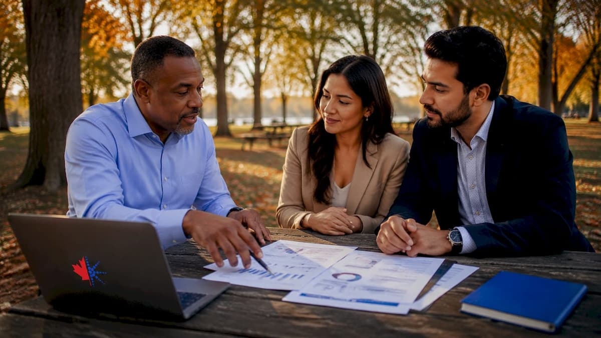 Immigration consultant explaining CELPIP scores